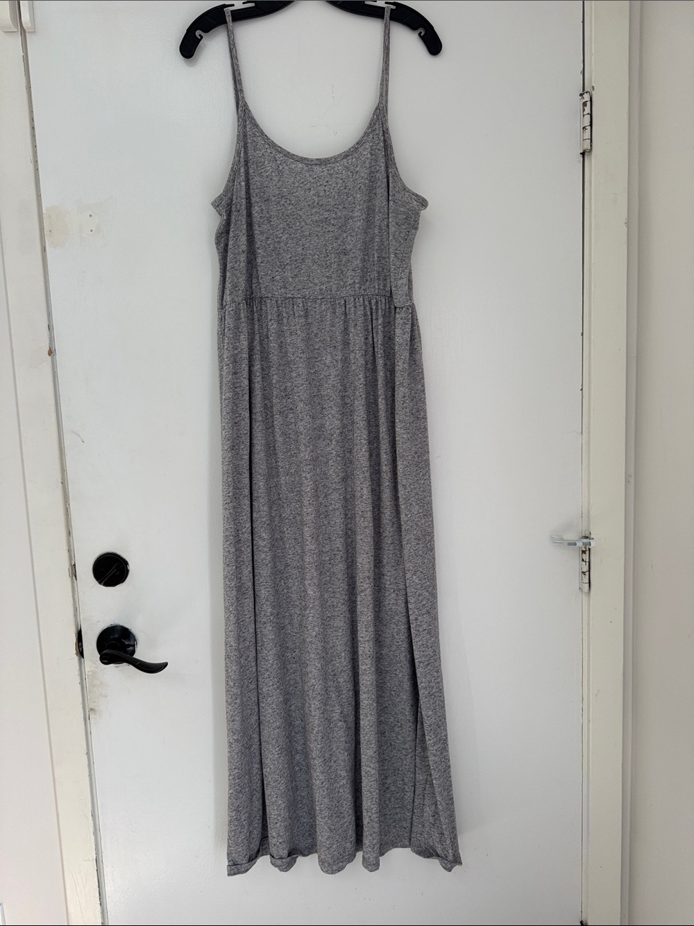 Divided Gray Sleeveless Maxi Dress - Classic Casual